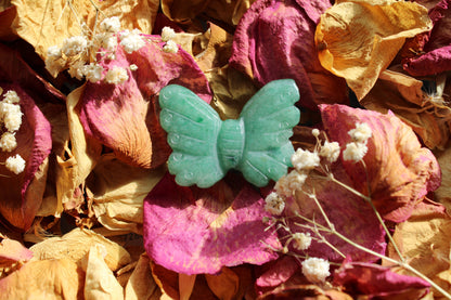 Gemstone Butterfly Carving