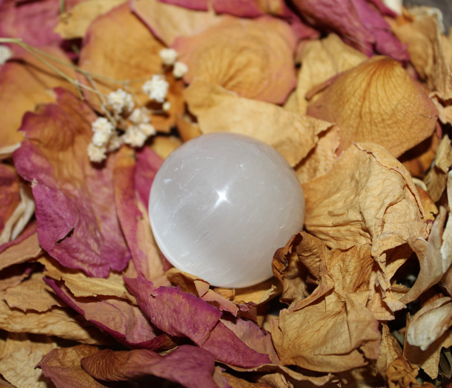 Selenite Sphere